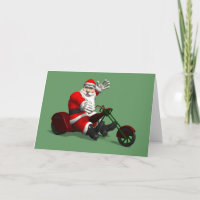 Santa Claus On Trike