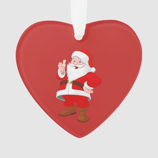 Santa Claus Ornament (Front)