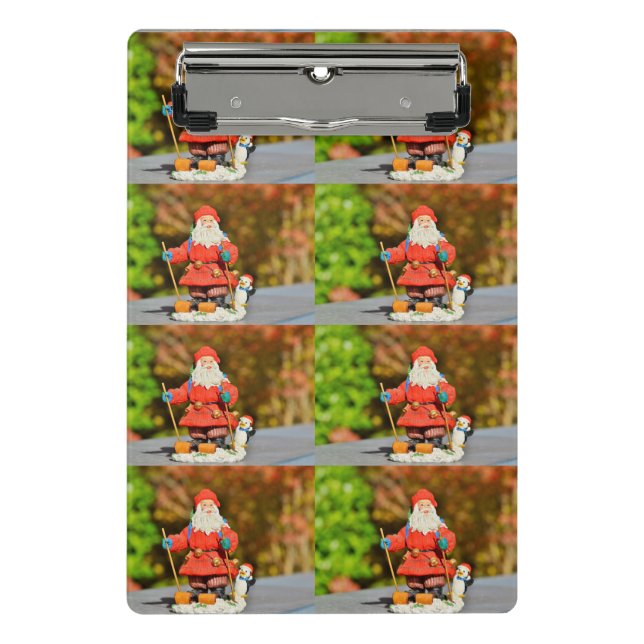Santa Claus ornament Mini Clipboard (Front)