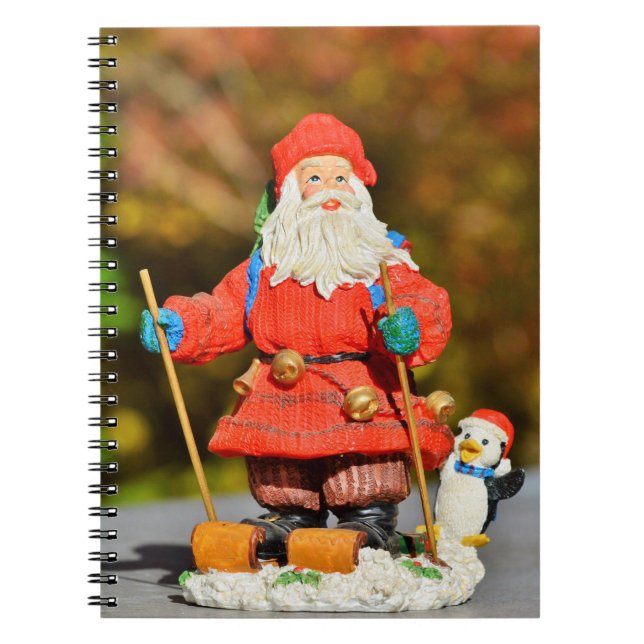Santa Claus ornament Notebook (Front)