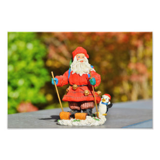 Santa Claus ornament Photo Print