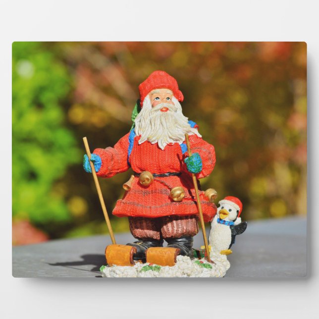 Santa Claus ornament Plaque (Front)