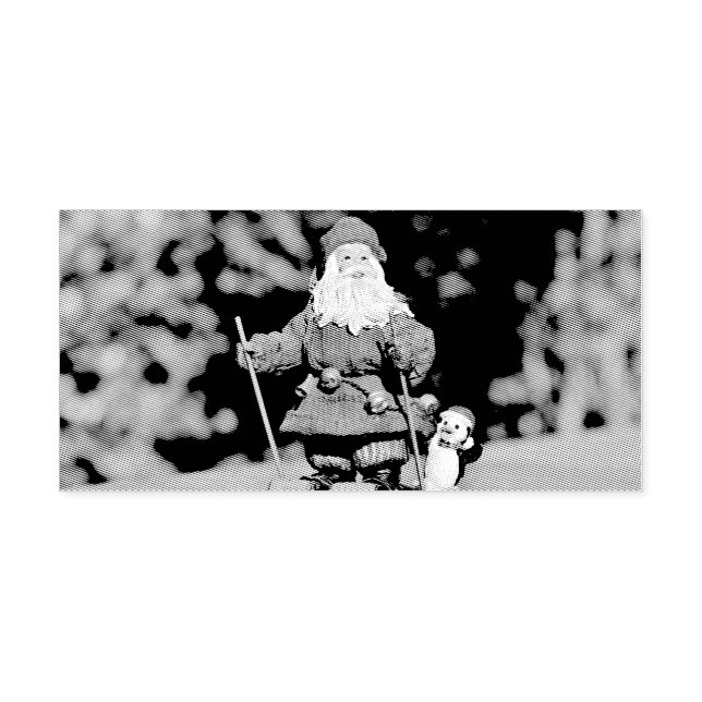 Santa Claus ornament Self-inking Stamp (Design)