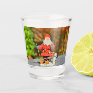 Santa Claus ornament Shot Glass