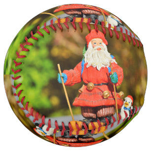 Santa Claus ornament Softball