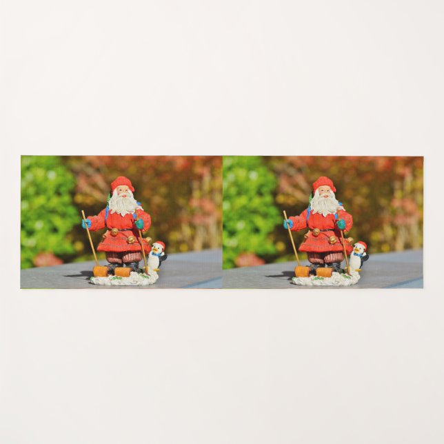 Santa Claus ornament Yoga Mat (Front (Horizontal))
