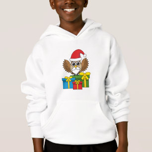 Santa Claus Owl with Presents