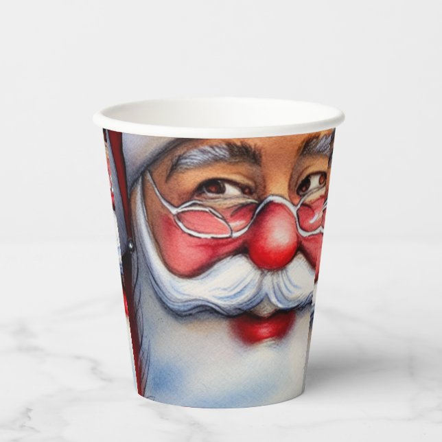 Santa Claus Paper Cups (Front)