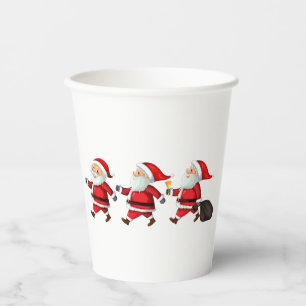 Santa Claus Paper Cups