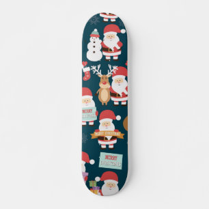 Santa Claus pattern Skateboard