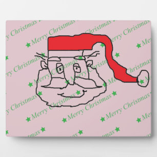 Santa Claus Plaque