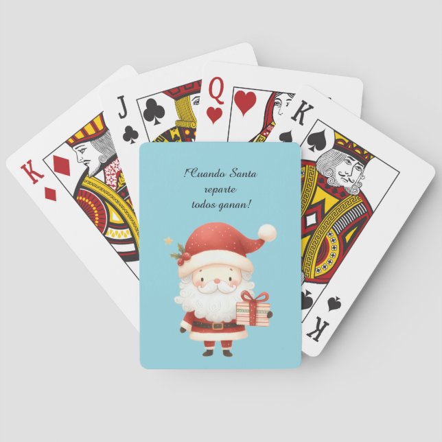Santa Claus Playing Cards (Back)