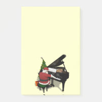 Santa Claus Playing Piano