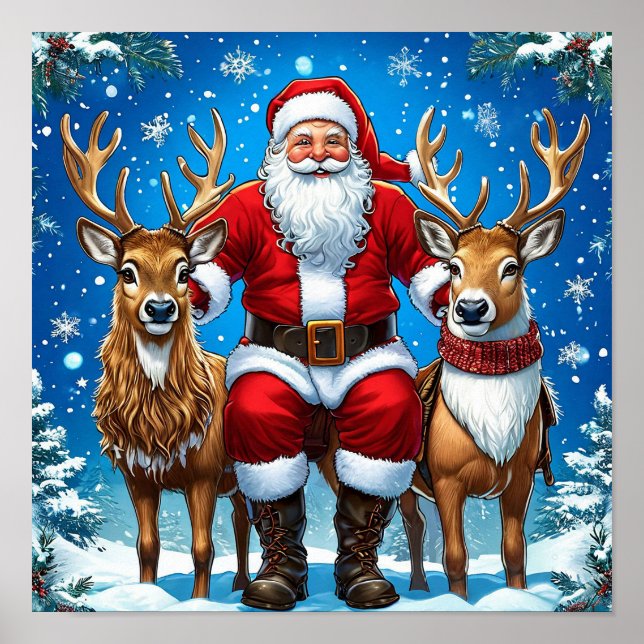 Santa Claus Poster (Front)