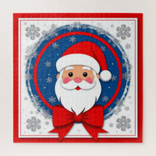 Santa Claus Puzzle For Kids And Family Christmas