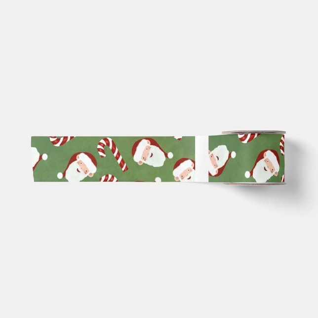 Santa Claus Satin Ribbon (Front)