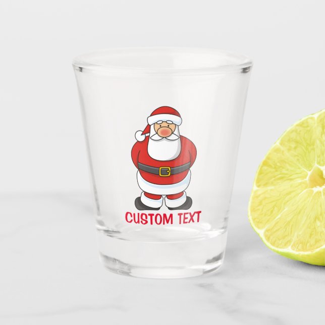 Santa Claus Shot Glass (Front)