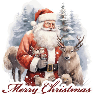 Santa Claus  Shot Glass