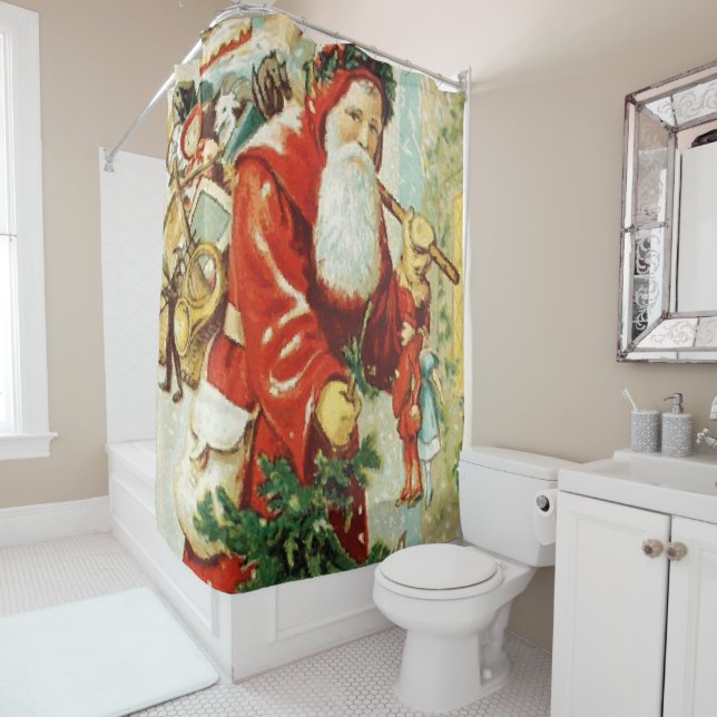 Santa Claus - Shower Curtain (In Situ)