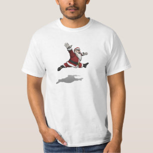 Santa Claus Shows An Elegant Grand Jete T-Shirt