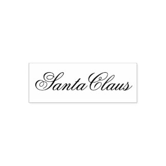 Santa Claus Signature Self-inking Stamp