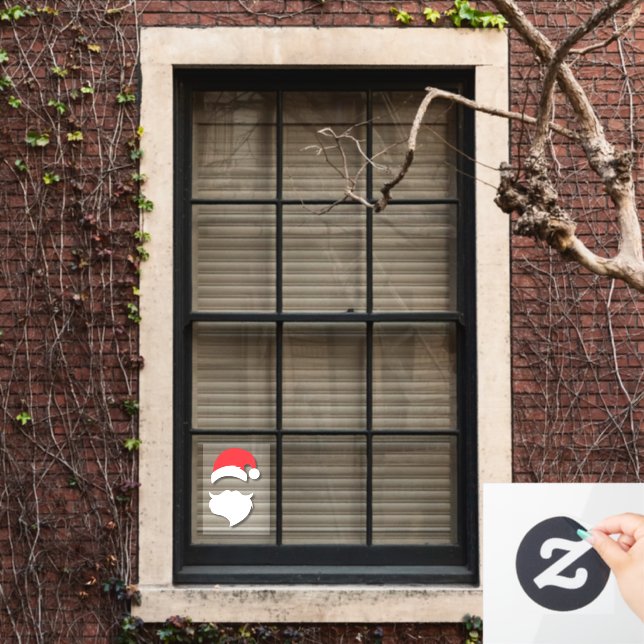 Santa Claus Silhouette (Home Window)