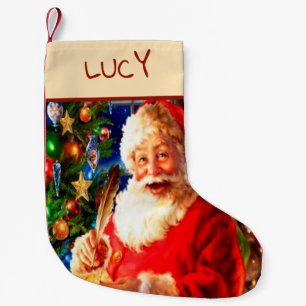 Santa Claus Small Christmas Stocking