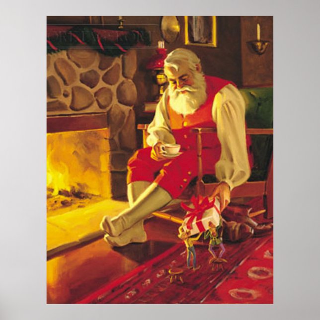 Santa Claus-St. Nikolaus Poster (Front)