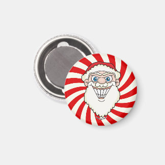 Santa Claus Starburst Screwball Graphics Magnet