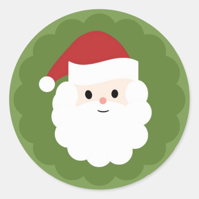 Santa Claus sticker (Front)