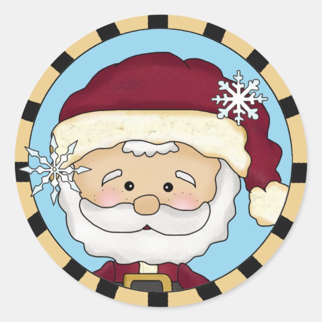 Santa Claus Stickers (Front)