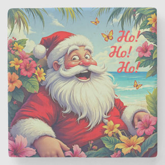 Santa Claus Stone Coaster