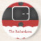 Santa Claus Suit Christmas Drink Coasters