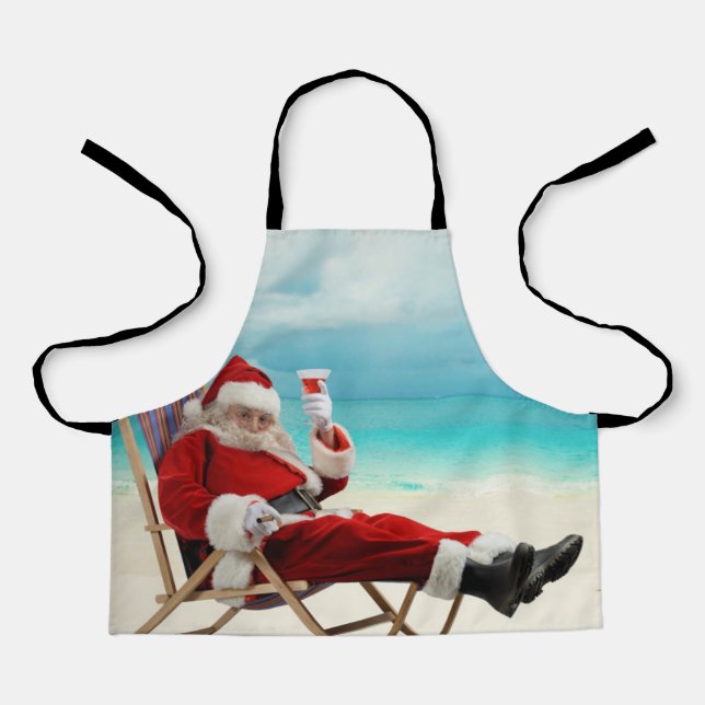 Santa Claus Summer Apron (Front)