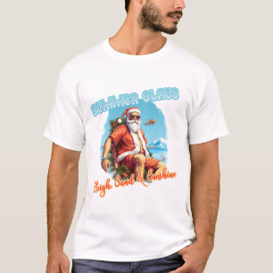 Santa Claus Summer Funny T-Shirt