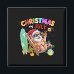 Santa Claus Sungles Beach Christmas In July Men Wo Magnet<br><div class="desc">Santa Claus Sungles Beach Christmas In July Men Women Kid</div>