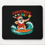 Santa Claus Surfing Beach Christmas In July Men Wo Mouse Pad<br><div class="desc">Santa Claus Surfing Beach Christmas In July Men Women Kids</div>