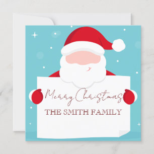 Santa Claus sweet Christmas wishes