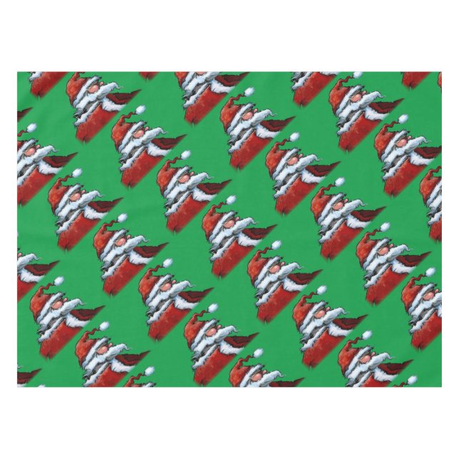 Santa Claus Tablecloth (Front (Horizontal))
