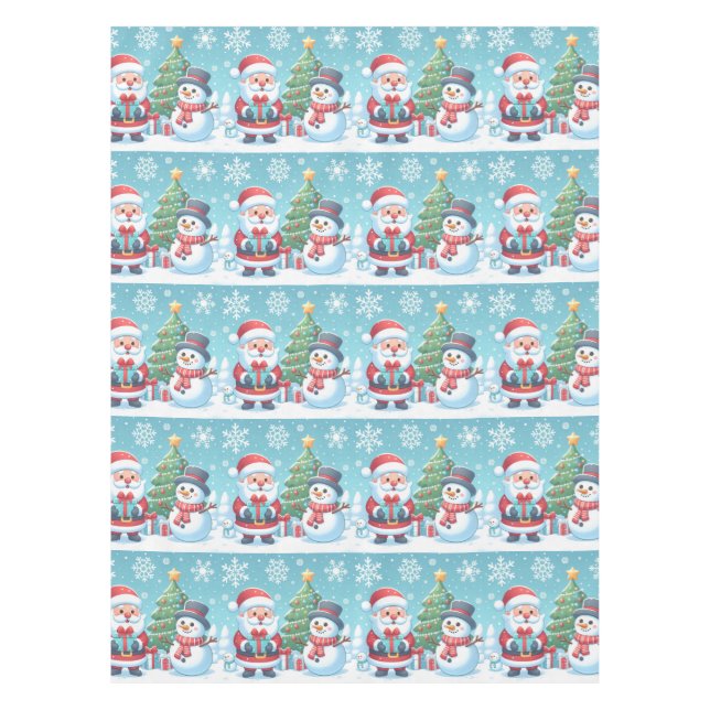 Santa Claus Tablecloth (Front)