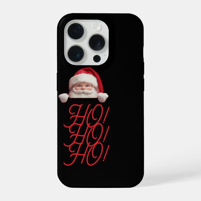 santa claus themed phone case (Back)
