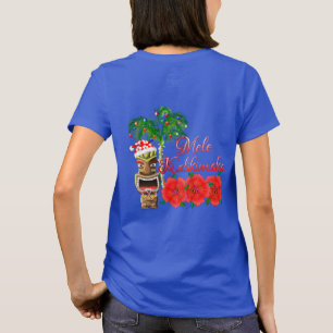 Santa Claus Tiki Mele Kalikimaka T-Shirt