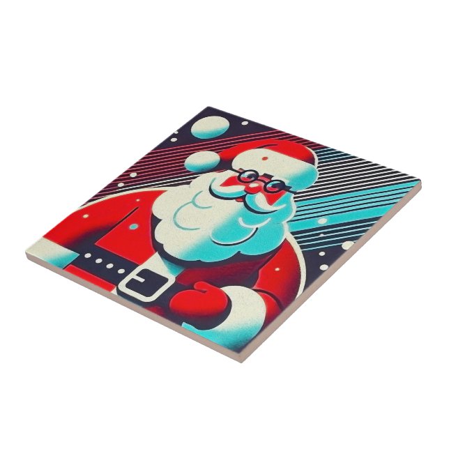 Santa Claus Tile (Side)
