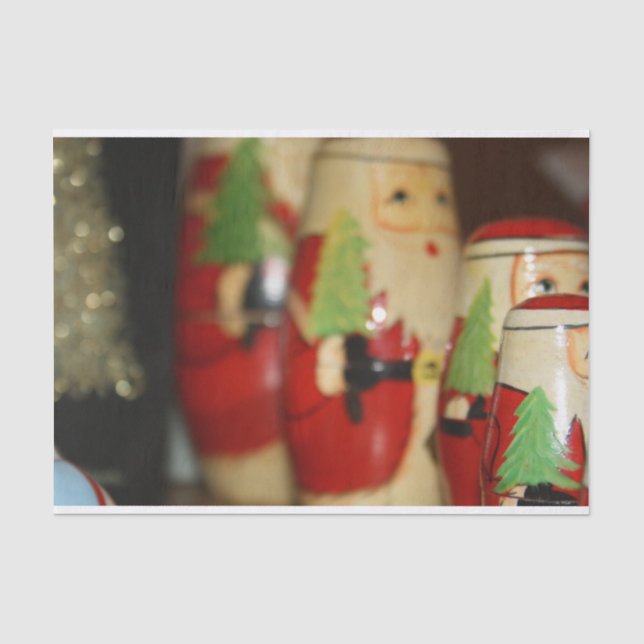 Santa Claus Tissue Paper (Front)