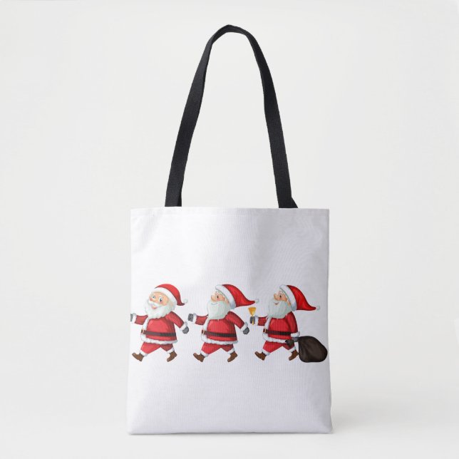 Santa Claus Tote Bag (Front)