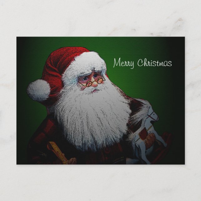 Santa Claus Traditional Postcard (Front)