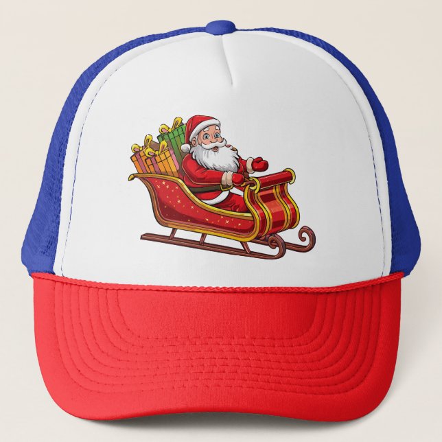 Santa claus trucker hat (Front)