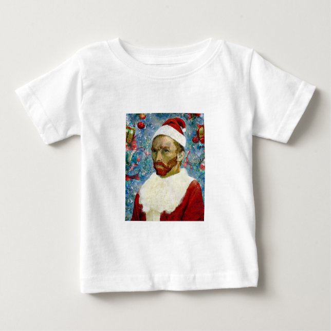Santa Claus, Van Gogh  Baby T-Shirt (Front)