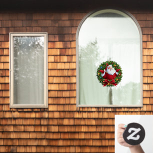 Santa Claus Window Cling