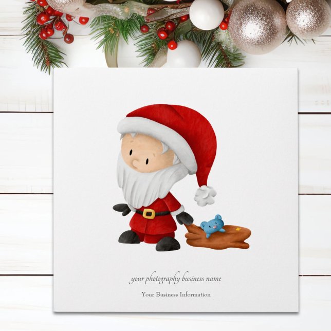 Santa Claus with Bag CD sleeve for photographers Envelope (Creator Uploaded)